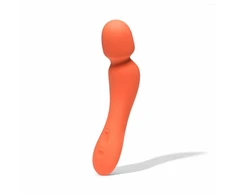 Dame Min Mini Wand Intimate Massager Papaya - Compact &amp; Ergonomic Design