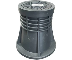 Dangtis gatvės sklendė D270/D190/H270 metal./plast.