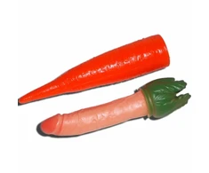Diablo Picante Carrot-Shaped Novelty Gift - Humorous Party Decoration