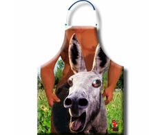 Diablo Picante Donkey Apron - Humorous Party Polyester Apron, Adjustable