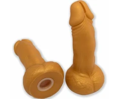 Diablo Picante Gold Party Piggy Bank 22.5cm - Bold Decorative Accent