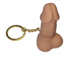 Diablo Picante Keychain - Flesh Tone, Fun Novelty Gift Priedas
