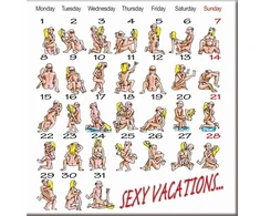 Diablo Picante Magnetic Calendar - Holiday Edition 5x5 cm
