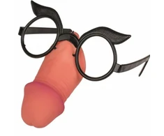 Diablo Picante Novelty Glasses Party Edition - Unique Photo Prop Priedas