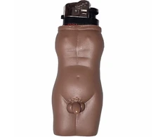 Diablo Picante Novelty Lighter - Mulatto Man Body Design Papildomas
