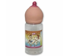 Diablo Picante Party Bottle 360ml, Skin Tone, Unique Shape, Reusable