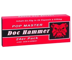 Orion Doc Hammer Pop Master 24 Capsules - Dietary Supplement for Adults, Made in Germany