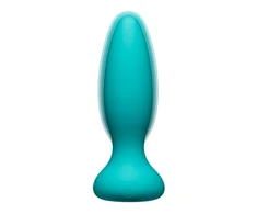 Doc Johnson A-Play Vibe Silicone Plug with Remote, 10 Modes, Juodas
