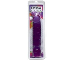 Doc Johnson Crystal Jellies 12" Intimate Model Clear 30 cm