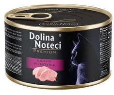 DOLINA NOTECI Premium Praturtintas kalakutiena - šlapias kačių ėdalas - 185 g
