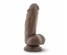 Blush Dr. Skin Mr. Smith Intimate Model 7'' Chocolate with Suction Base