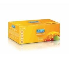 Durex Pleasurefruits Flavored Latex Condoms Bulk 144 pcs - Assorted Flavors