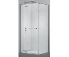 Dušo kabina PRESTIGE 90x90 chrom/skaidri be pado