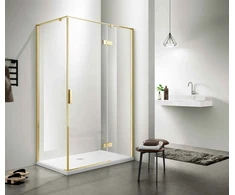 Dušo kabina WM1231 90x120 GOLD skaidri be pado