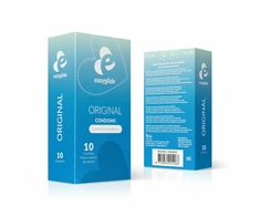 EasyGlide Original Natural Latex Condoms 10 pcs Anatomical Fit