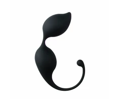 EasyToys Curved Kegel Balls Juodas - Ergonomic Pelvic Floor Trainer