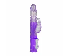 EasyToys Dual-Action Rabbit Vibrator Violetinė 12-Mode Intimate Device