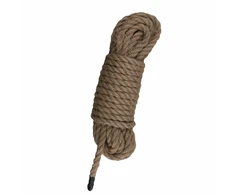 EasyToys Hemp Bondage Rope 10m - Durable Natural Fiber Restraint Line