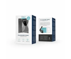 EasyToys Silicone Performance Ring with Ribbed Perineum Stimulator 11cm