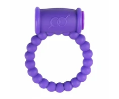 EasyToys Vibrating Intimate Ring Violetinė - Flexible Silicone Design