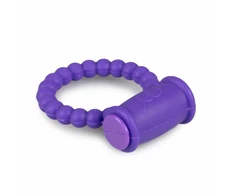 EasyToys Vibrating Intimate Ring Violetinė - Flexible Silicone Design