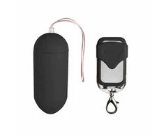 Easytoys Vibration Egg Juodas - Wireless Remote, 10 Modes, 20m Range
