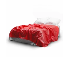 EasyToys Vinyl Protection Sheet Raudona 230x160 cm - Atsparus vandeniui Cover