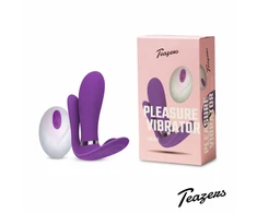 EasyToys Violetinė Pleaser Intimate Vibe with Remote Control, Rechargeable