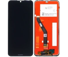 Dėklas Ekranas Huawei Y6 2019/Y6S 2019/Y6 Prime 2019/Y6 Pro 2019/Honor 8A/Honor 8A Pro su lietimui jautriu stikliuku juodas