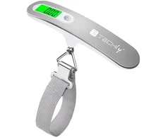 Techly Elektroninės rankinės kelioninės svarstyklės, 50 kg keliamoji galia