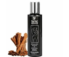 EROS-ART Tantric Massage Oil Cinnamon Aroma 100ml - Plant-Based Formula
