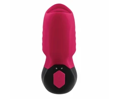 Evolved Body Kisses Intimate Device Raudona/Juodas 7-Mode Silicone System