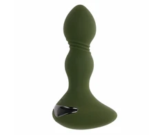 Evolved Lieutenant Vibrating Anal Plug 12 cm Silicone USB Splashproof