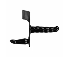 Fetish Collection Vibrating Strap-On System Juodas Adjustable Set