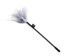 Fifty Shades of Pilkas Feather Tease - Sensual Touch Priedas, Juodas