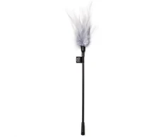 Fifty Shades of Pilkas Feather Tease - Sensual Touch Priedas, Juodas