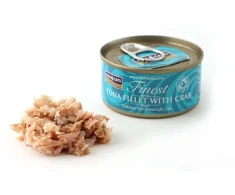 Fish4Dogs Katės Maistas - FISH4CATS Tunų Filė su Krabais 70g