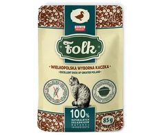 FOLK Excelent duck of Greater Poland – šlapias kačių maistas – 85g