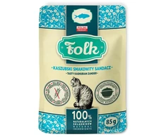 FOLK Tasty Kashubian zander – šlapias kačių maistas – 85g