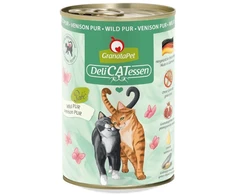 GranataPet DeliCATessen Venison – šlapias kačių maistas – 400g