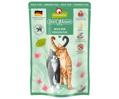 Fox4Pets Kačių Maistas - GRANATAPET DeliCATessen Elnienos Drėgnas Maistas 85g Be Gliuteno