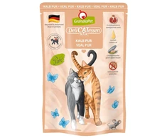 Fox4Pets Kačių Maistas - GRANATAPET DeliCATessen Veršienos Drėgnas Maistas 85g Monoproteinas Be Grūdų
