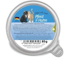 Fox4Pets Kačių Maistas - GRANATAPET Filet á la carte Arklys su Vištiena Šlapias 85g