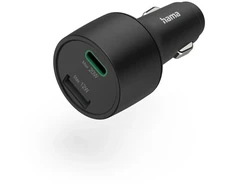 Hama USB-C/USB-A maitinimo šaltinis/greitas įkrovimas 32W juodas