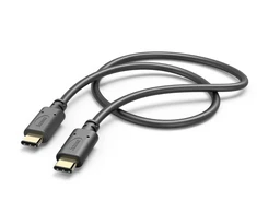 Hama USB-C - USB-C, 1m, juoda