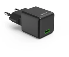 Dėklas Hama supermini 20W PD/QC 1x USB-C juoda