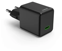 Hama supermini GaN 45W PD/QC 1x USB-C juoda
