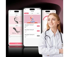 Honey Play Box PUFF Smart Kegel Trainer Raudona - Adjustable App-Controlled System