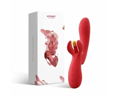 HoneyPlayBox Fortexa Raudona - Precision A-Spot Tapping Device, App Control