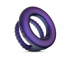 Hueman Jupiter Dual Vibrating Ring Violetinė - 10-Mode Silicone System